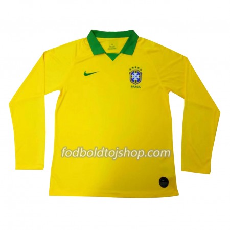 Brasilien Hjemmebanetrøje Copa América 2019 L/S